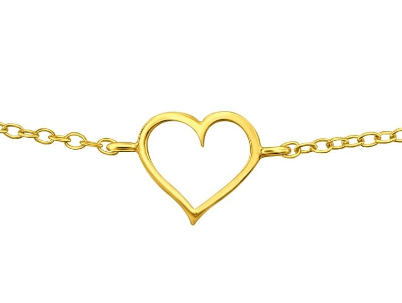 Golden Heart Armbånd