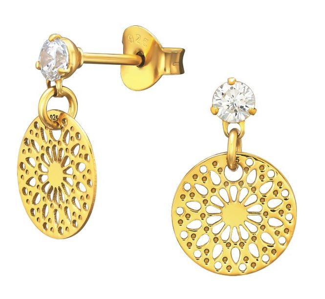 Hovedbilde Golden Soleil Earrings