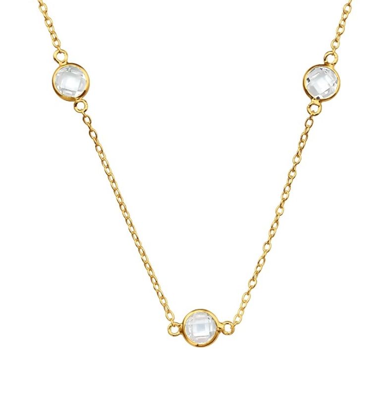 Golden Trio Spark Necklace