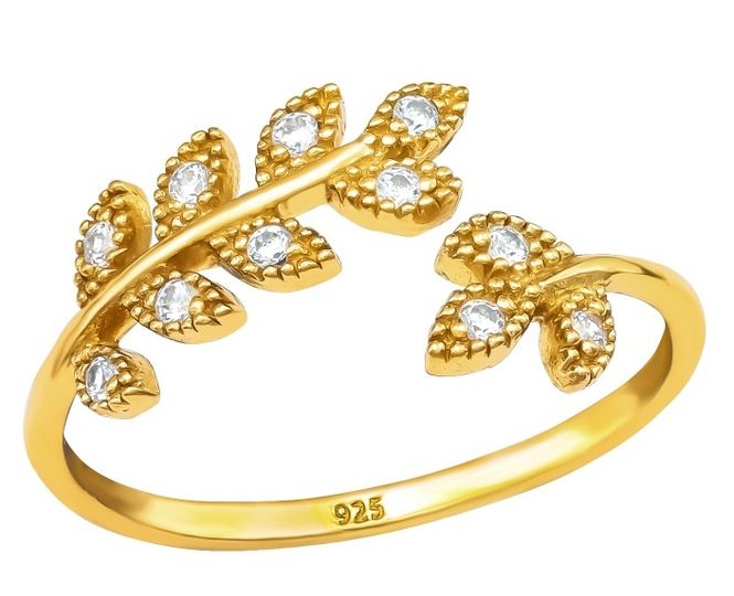 Hovedbilde Leaf Branch Ring 54str